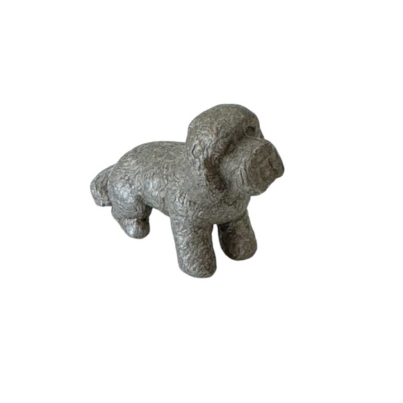 Vintage Rawcliffe Pewter Miniature Figurine Dog Signed P Davis 1986 - Picture 10 of 11